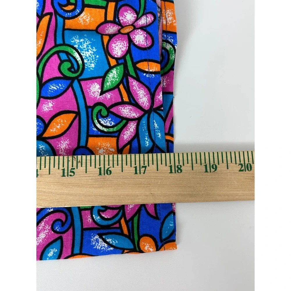 Vintage Special Effects 90s Geometric‎ Bold Bright Shorts Colorful Medium